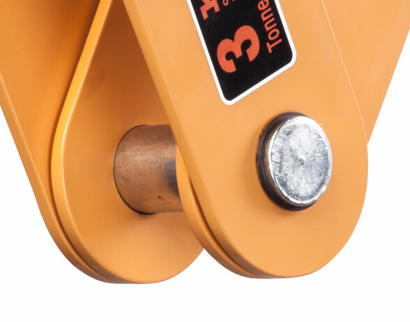 Image of suspension pin on UBC universal beam clamp