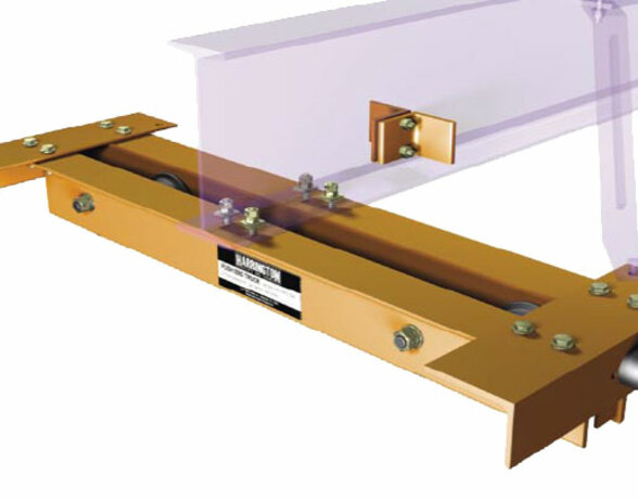 Image displaying the Quick All-Bolt Assembly on Kito's HPC convertible end truck
