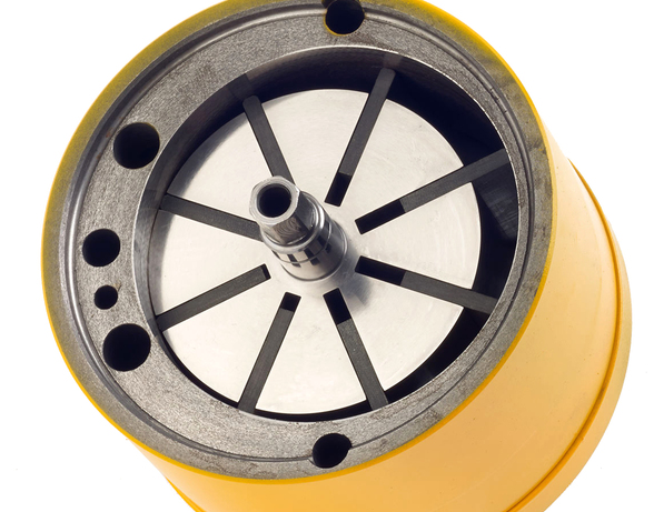 Image of the High-Strength Cast-Iron Housing on Kito's air hoists