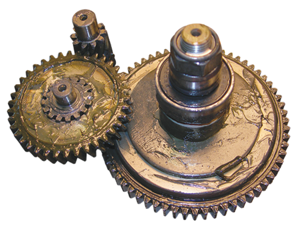 Image of grease packed gears