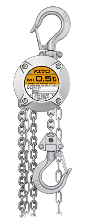 Image of 1/2 tonne CX mini manual chain hoist