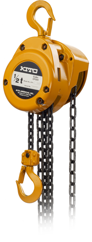 Image of 1/2 tonne CF manual chain hoist