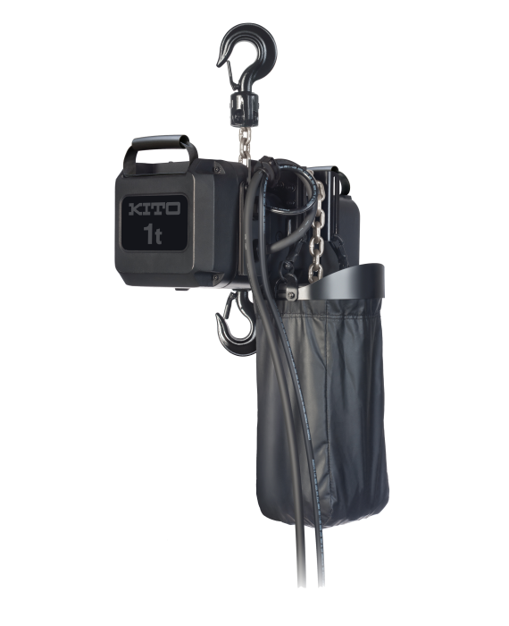 Image of Kito's TNER Krewmate three phase entertainment electric chain hoist