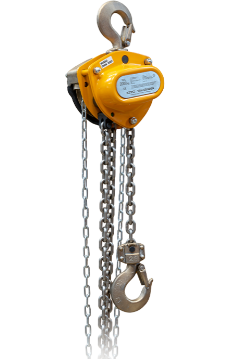 Image of Kito Van Leusden's VLCB spark resistant hand chain hoist